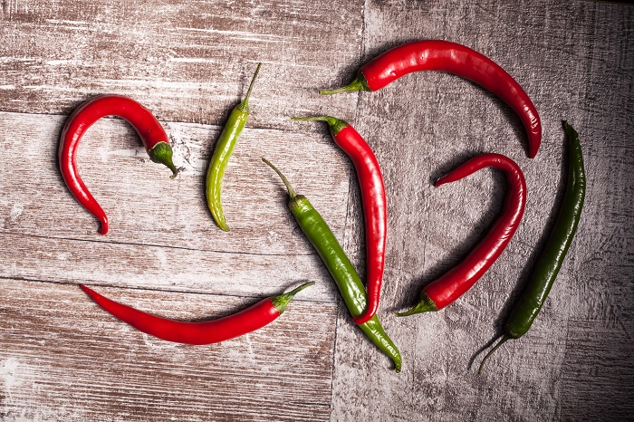 chilli peppers for ed